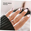 minkissy 24pcs Nail Art False Nails Fake Nails Nail Kits