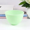 Lurrose 5 Piezas Cuenco de Silicona Mediano para Mascarillas Diy,