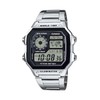 Casio Collection AE-1200WH Watch, Genuine Domestic Product, Silver, Bracelet Type