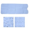 Suction Cup NonSlip Bathroom Mat Safety Shower Bath Mat Massage
