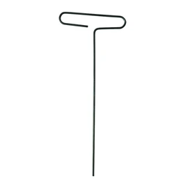 BONDHUS Loop T Handle, Standard (No Rubber) 0.1 inch (2 mm), Total Length: 6.8 inches (172 mm), Shaft Length: 6.0 inches (152 mm), Handle Length: 2.8 inches (70 mm); Black Dyed No. 15452