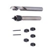 9Pcs Spot Weld Cutter Set Stainless Steel Efficient Industrial Professional