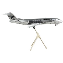 DCD Fokker F70 Silver Metallic Commercial Aircraft Model 'Gemini 200'-First 100 Years of Flight with Alliance Airlines England