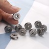 CHEERBRIGHT 50 Pieces Deep V Groove Guide Pulley Rail Ball