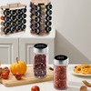 Glass Spice Jars with Stainless Steel Lids, Small Items Storage
