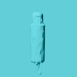 Crazy Color Pastel Bubblegum Blue Semi-Permanent Hair Dye. Highly Pigmented Pale Blue Conditioning & Oil Nourishing Vegan Formula | No Bleach or Ammonia | 100ml