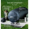 Litume Bolsa de compresión, Resistente al Agua, Ligera, con Cierre
