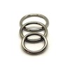 ‘O’ Rings welded polished Marine Grade A4 Stainless Steel 316.