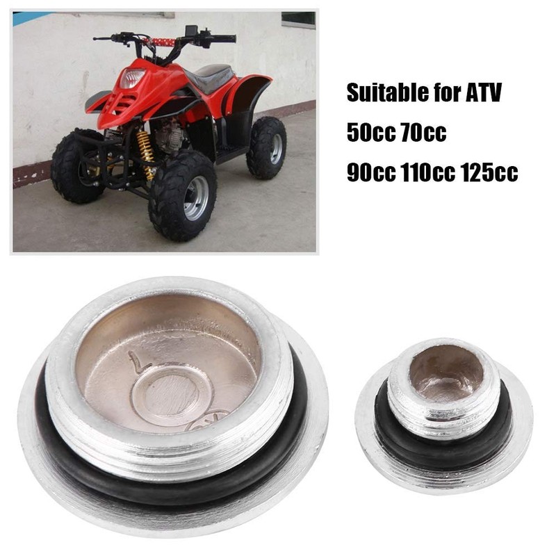 Engine Silver Caps, Stator Case for 110cc, Quad Engine Stator