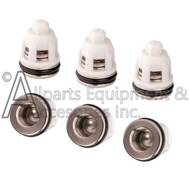 Allparts Equipment & Accessories Simpson® 7108750 OEM Replacement Valve Repair Service Kit with 6 Complete Valves with Pre-Installed O-Rings for Multiple Models of Gas Powered Pressure Washers Pumps