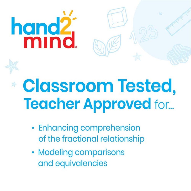 Learning Resources Rainbow Fraction Circles Demonstration Clings, They Cling to