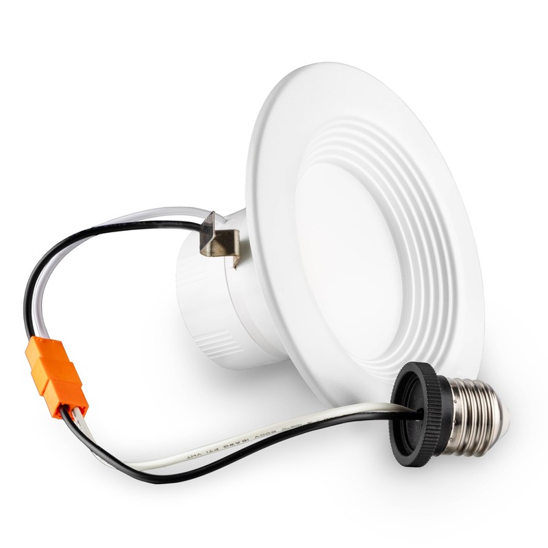 Maxlite RR410UCSW 4 Inch 10W LED Residential Retrofit Downlight, Dimmable,