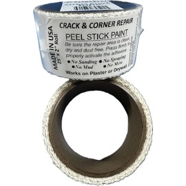 Stepsaver Products USA Made Stress Crack Tape (25' x 2") Smooth Roll (1) Easily Repair Cracks and Corners Simply Peel Stick Paint