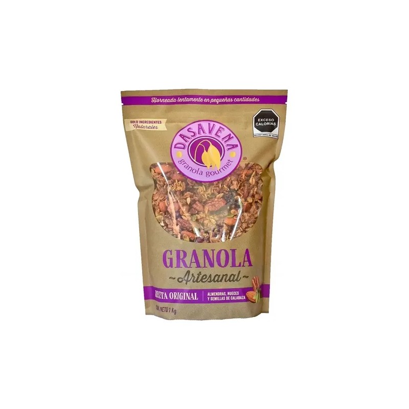 Granola Gourmet Artesanal Dasavena 1kg 100% Natural Y Rica
