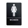 Rock Ridge Women's Restroom Sign ADA-Compliant Bathroom Door Sign for