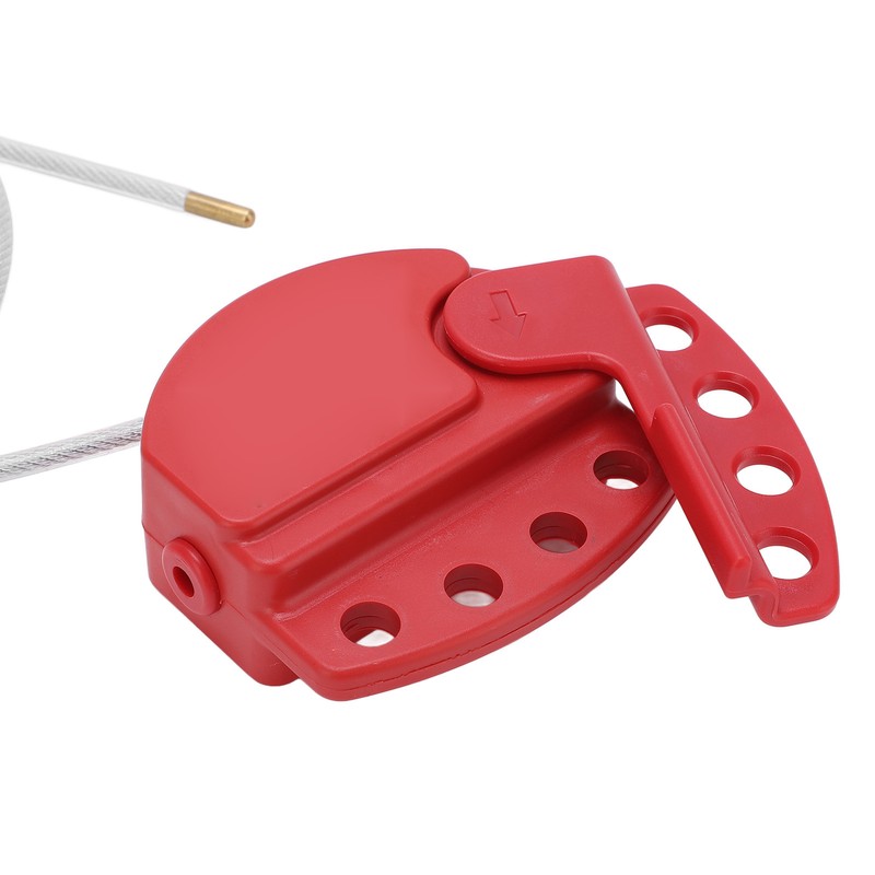 Cable Lockout Adjustable Design Corrosion Resistant Sturdy Durable Security Cable
