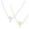 CALLARON 4 Pcs Hawaii Necklaces Palm Tree Pendant Coconut Tree
