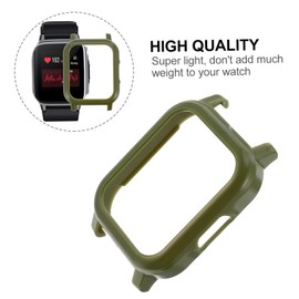 jojofuny 3pcs Stylish Pc Protective Cover Case for Millet Smartwatch Watch Protective Shell Scratch-Resistant and Easy to Install Full for Your Device