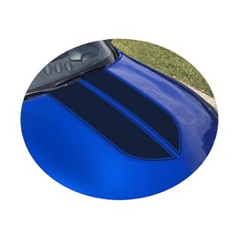 BENINI DESIGN STUDIO - Hood Racing Stripes Decal Kit - Compatible with: 2022 and up Nissan Nismo Z Nissan Fairlady Z Hood Sticker Decal Vinyl Graphic - Made in The USA! (Matte Black)