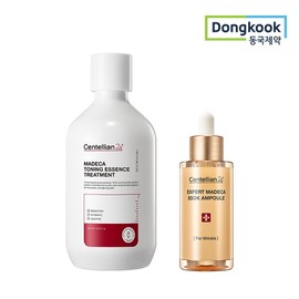 Dongkuk Pharm Expert Madeca Ampoule 38ml+Madeca Toning Essence Treatment 300ml / 동국제약 엑스퍼트 마데카 쏙 앰플 38ml+마데카 토닝 에센스 트리트먼트 300ml