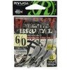 RYUGI Heavyweight Brutal Hook #6/0 3/16 oz. HHB089 Fish Hook