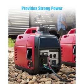 Carburetor Fit for Powermate PM2200i 2200W Inverter Generator, Engine Carb Tune Up Kit with Fuel Filter Spark Plug Gaskets Fuel Cap