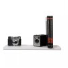 Harta Madera 1 Esmaltero + 3 Repisas Flotantes Nails Combo
