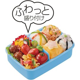 Skater RBF3ANAG-A Children's Lunch Box, 15.9 fl oz (450 ml), Fluffy Dome, Maizen Sisters, Antibacterial, Made in Japan