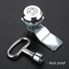 Hicello 25mm Triangle Tubular Cam Lock, Cabinet Door Lock Electric