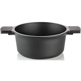 GUZZINI 09832433 IH Compatible Casserole ø 9.4 inches (24 cm), Black
