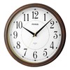 MAG W-772BR-Z Analog Wall Clock, Tachibana, Silent, Continuous Second Hand,