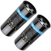 2 Packs 161-193 uf MFD 50/60 Hz 220-250 VAC Volts