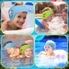 JJKOL Pack of 2 Children's Swimming Headbands, 2 Pairs of