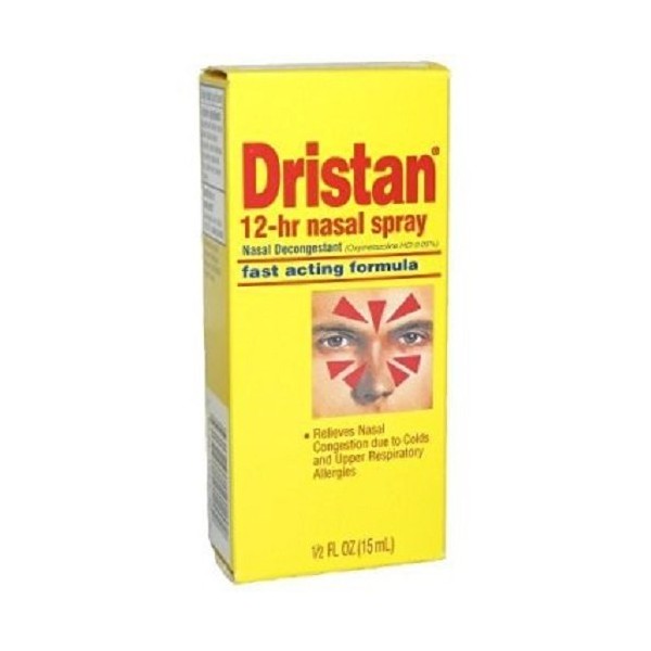 Dristan 12-Hr Decongestant Nasal Spray, 6 Count