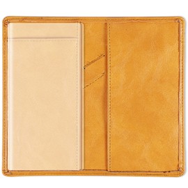 Sanlykate Checkbook Cover with Pen Holder for Women & Girls, RFID Blocking PU Leather Case for Top & Side Tear Checks, Free Divider, Yellow