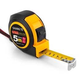 Tape Measure 25 Ft 3 Packs Steel Measurement Tape Measuring Tape 25 Ft Self-Locking Tape Measure with Fractions Cinta De Medir Easy Read Tape Measures Metric Measuring Tape Cinta Metrica Engineer