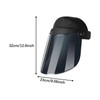 Dickly Full Face Protection for Welders, Clear Visor Mask, Headgear