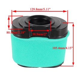 D160 D155 Air Filter Oil Filter Tune Up Kit for John Deere D170 E170 E160 E180 D150 X130R Lawn Tractors