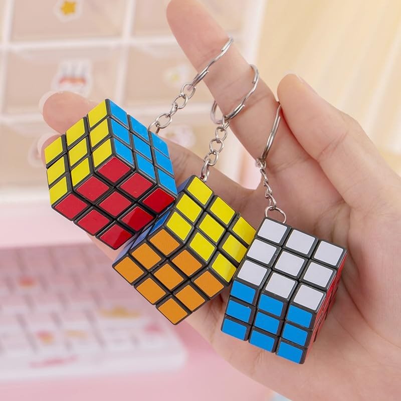 Cube Keychain, Speed Cube Keychain, Mini Cube For Cube Gift