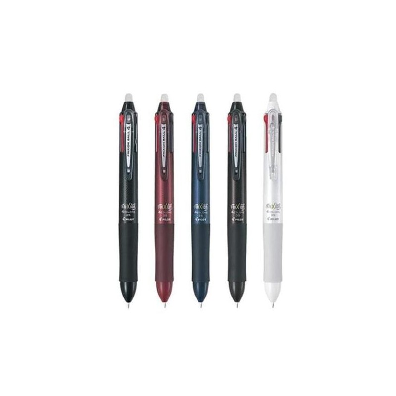 Pilot Erasable Friction Ball 4-Color Gel Ink Pen