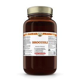 Broccoli (Brassica Oleracea) Dry Sprouting Seed Tincture, Made in Hawaii, Organic Raw Materials, All Natural, Vegan, Pure Liquid Extract - 32 fl.oz