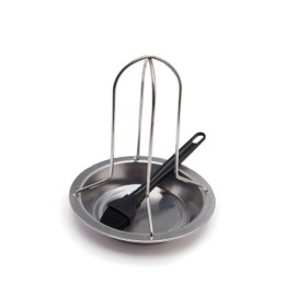 GrillPro 41333 Stainless Steel Chicken Roaster for Grills