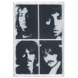 The Beatles Stencil Portraits Patch
