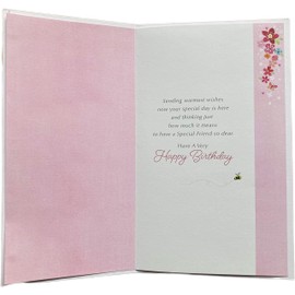 to a Special Friend Birthday Card ~ Lovely Words