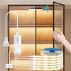 COB LED Strip Lights 12V,6-in-1 Door Sensor Control Under Cabinet