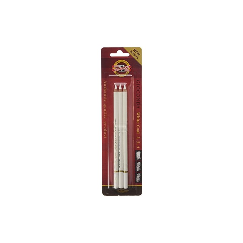 KOH-I-NOOR Bleistift, Kohle, 3 Stück