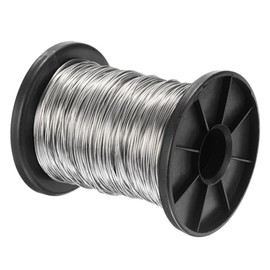 PATIKIL 304 Stainless Steel Wire, 328 Ft 0.7mm 21 Gauge Jewelry Wire Craft Wire Beading Wire for Jewelry Making Bracelets Beading DIY Crafts, Silver