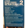 Agway 2 Gallon Lithium Battery Powered Sprayer MFG by Centurion