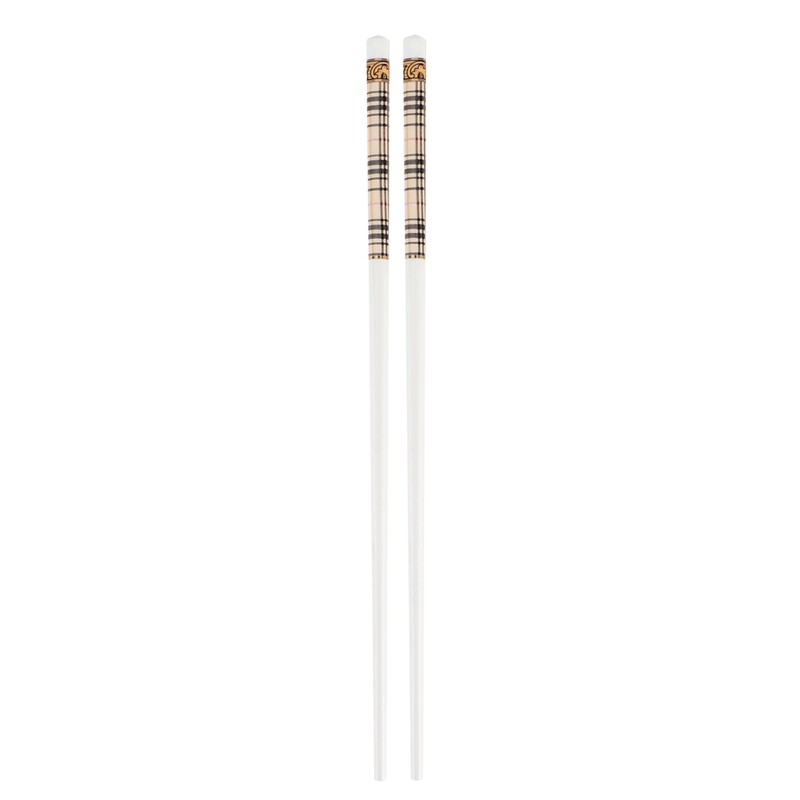 10 Pairs Ceramic Chopsticks Household Tableware Cutlery for Home Hotel