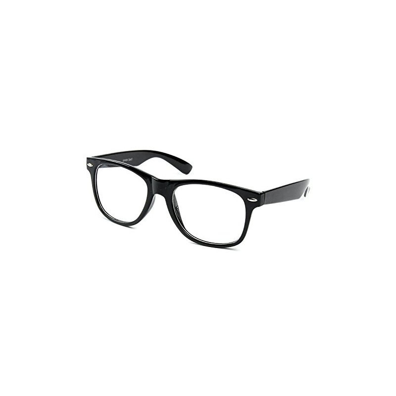 retroUV® Horn glasses without bars for women and men, nerd